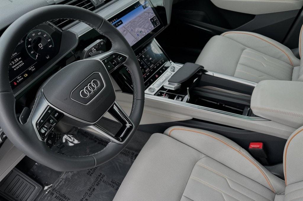 new 2024 Audi Q8 e-tron car, priced at $92,730