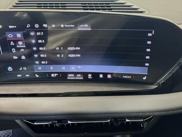 new 2025 Audi Q6 e-tron car, priced at $69,055