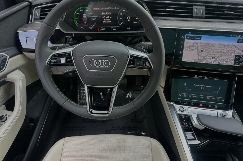 new 2024 Audi Q8 e-tron car, priced at $85,570