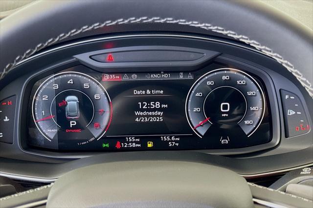 new 2025 Audi Q8 car, priced at $85,810