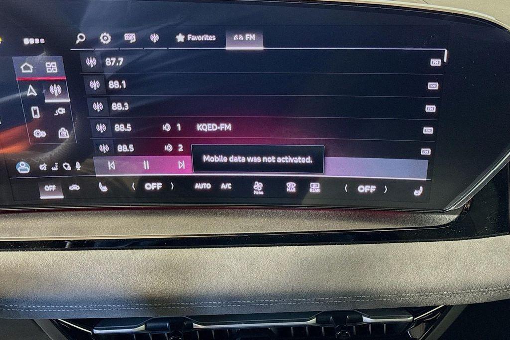 new 2025 Audi SQ6 e-tron car, priced at $83,815