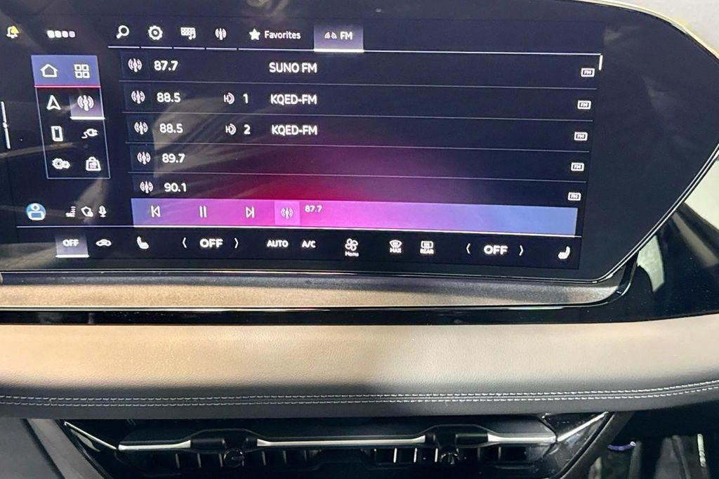 used 2025 Audi Q6 e-tron car, priced at $51,994