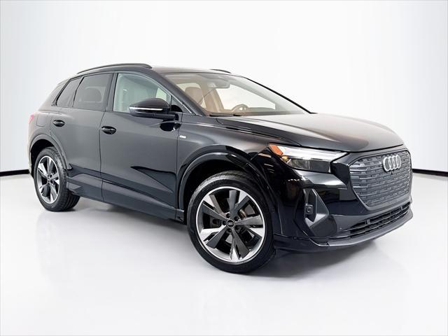 used 2023 Audi Q4 e-tron car, priced at $35,444