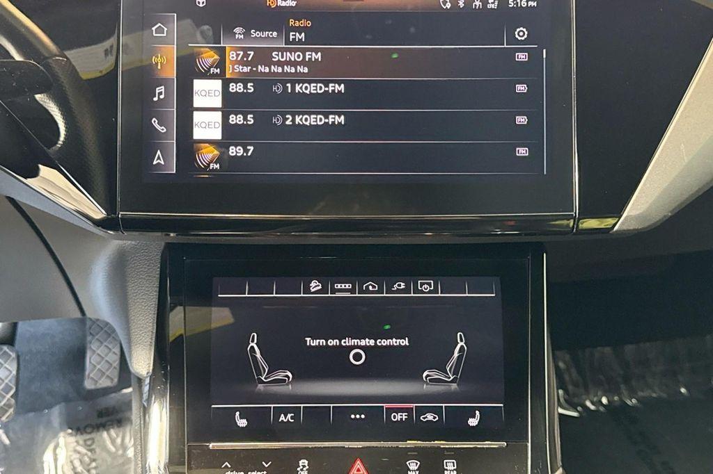 used 2022 Audi e-tron S car, priced at $36,884