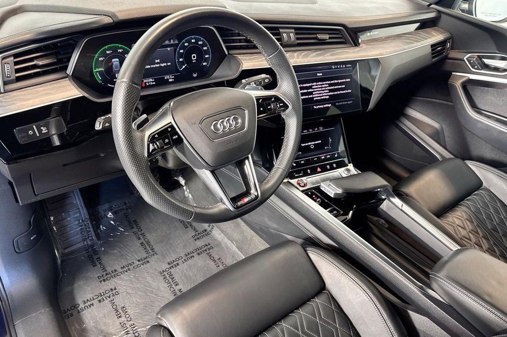 used 2022 Audi e-tron S car, priced at $36,884
