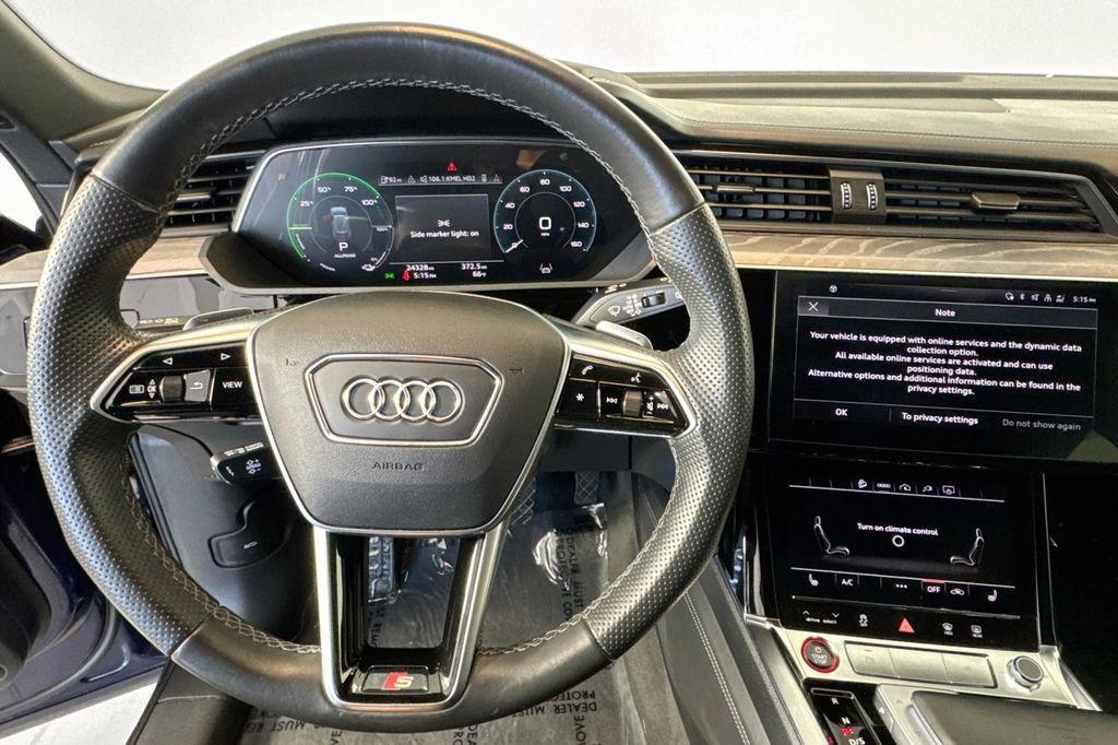 used 2022 Audi e-tron S car, priced at $36,884