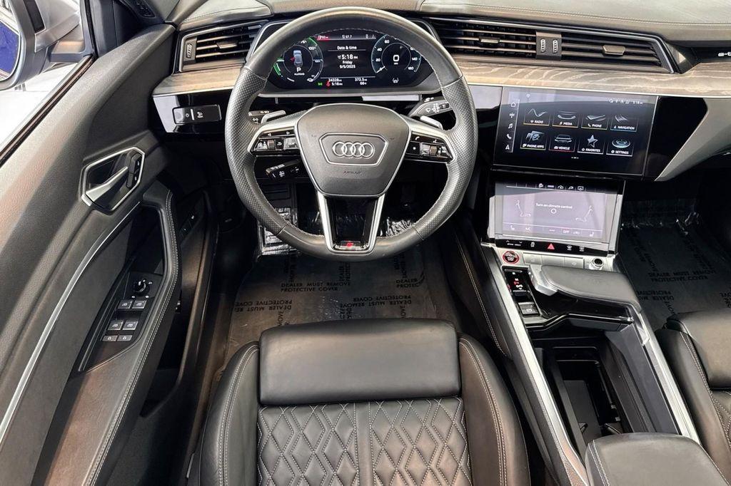 used 2022 Audi e-tron S car, priced at $36,884