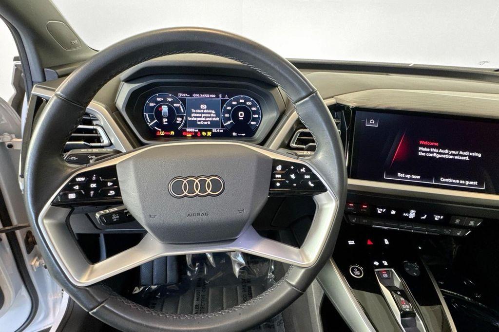 used 2024 Audi Q4 e-tron car, priced at $43,994