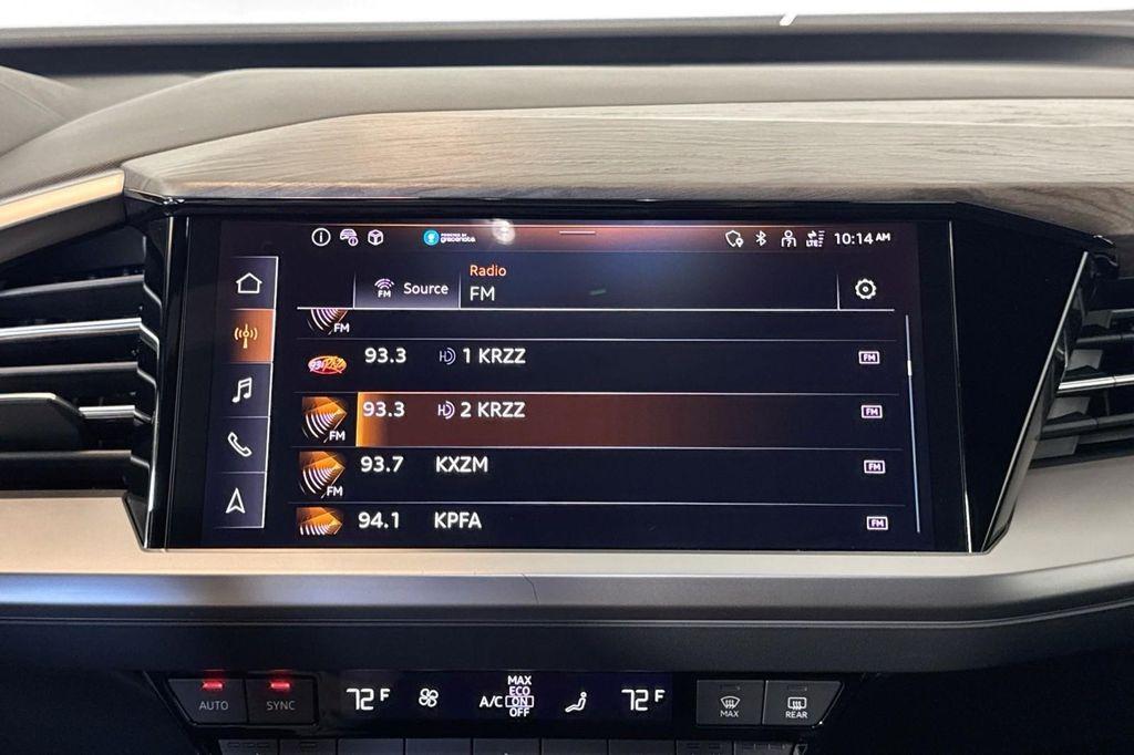 used 2024 Audi Q4 e-tron car, priced at $43,994