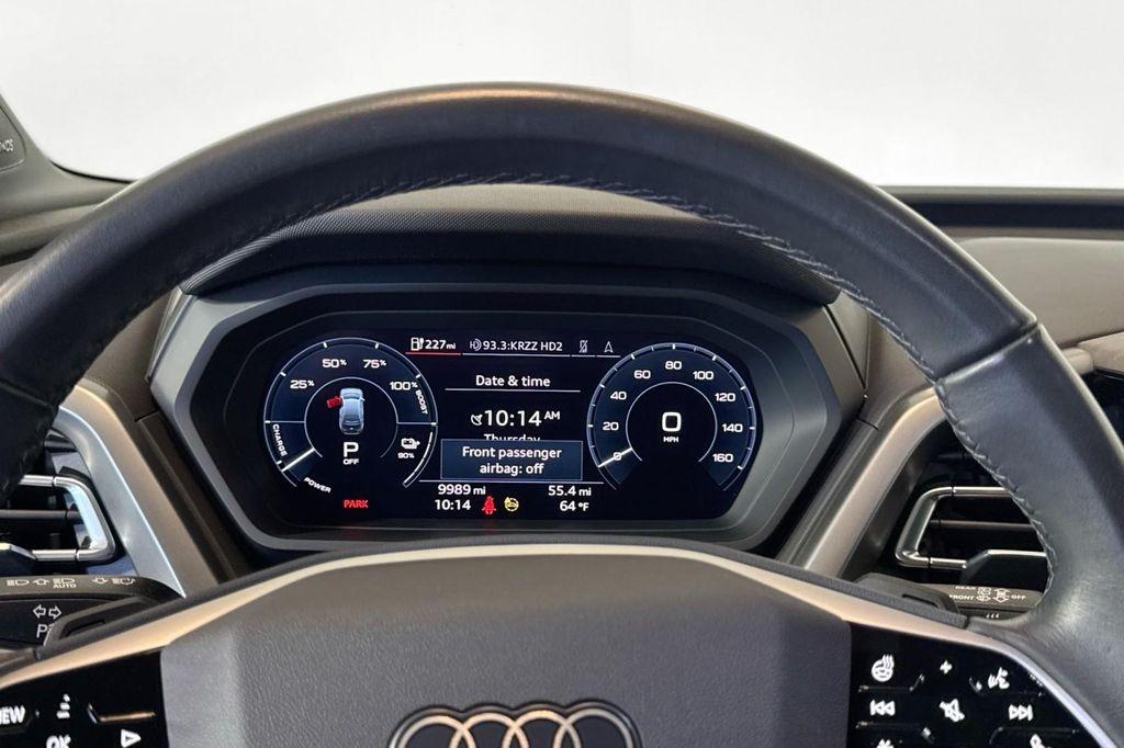 used 2024 Audi Q4 e-tron car, priced at $43,994