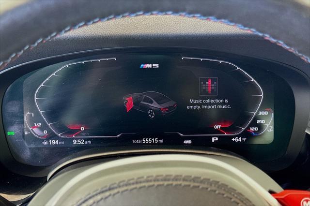 used 2020 BMW M5 car, priced at $62,884
