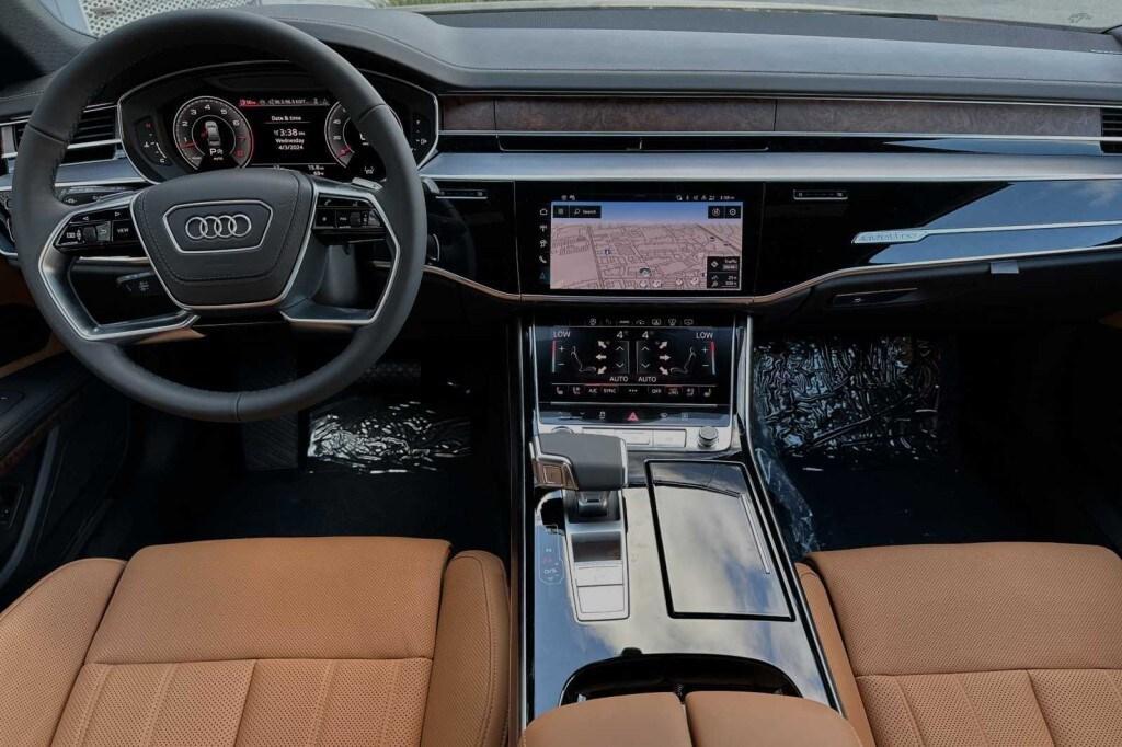 new 2024 Audi A8 car, priced at $106,105