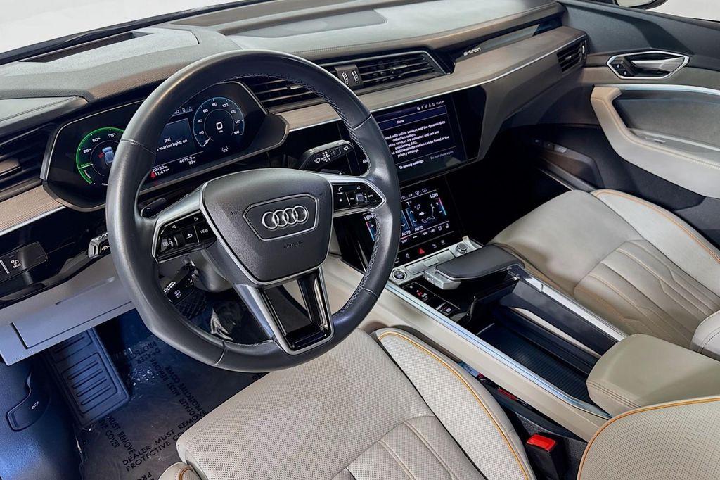 used 2024 Audi Q8 e-tron car, priced at $46,994