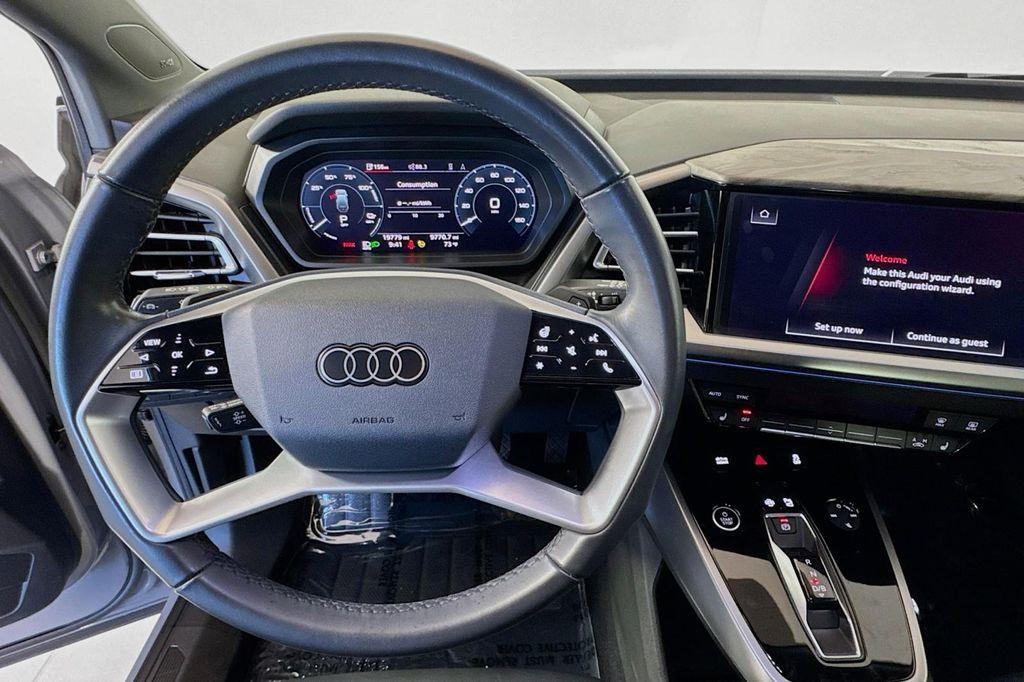 used 2024 Audi Q4 e-tron car, priced at $36,994