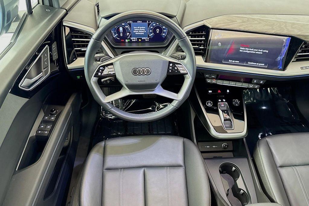 used 2024 Audi Q4 e-tron car, priced at $36,994