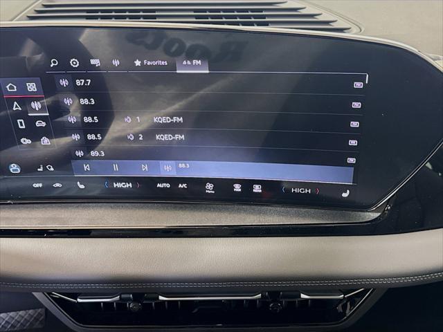 new 2025 Audi Q6 e-tron car, priced at $68,650