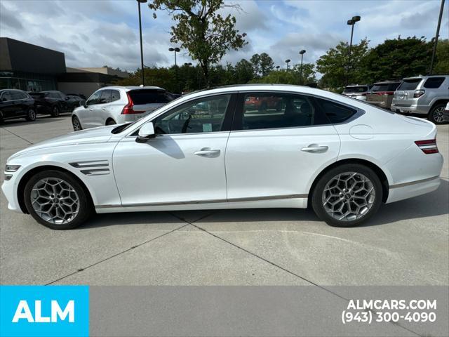 used 2021 Genesis G80 car, priced at $32,960