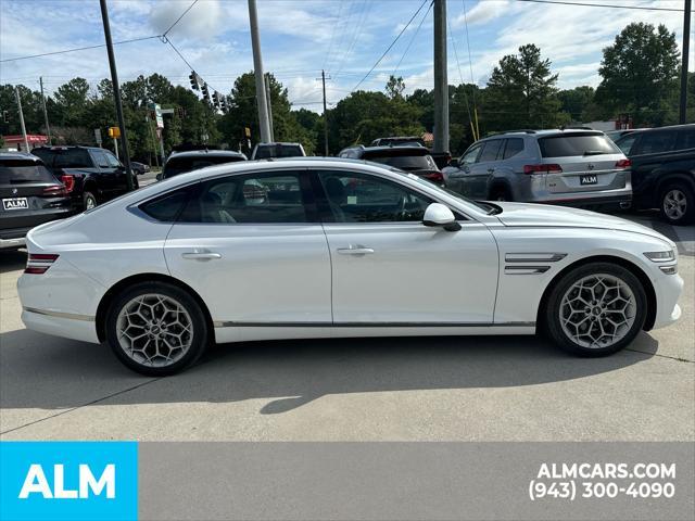 used 2021 Genesis G80 car, priced at $32,960