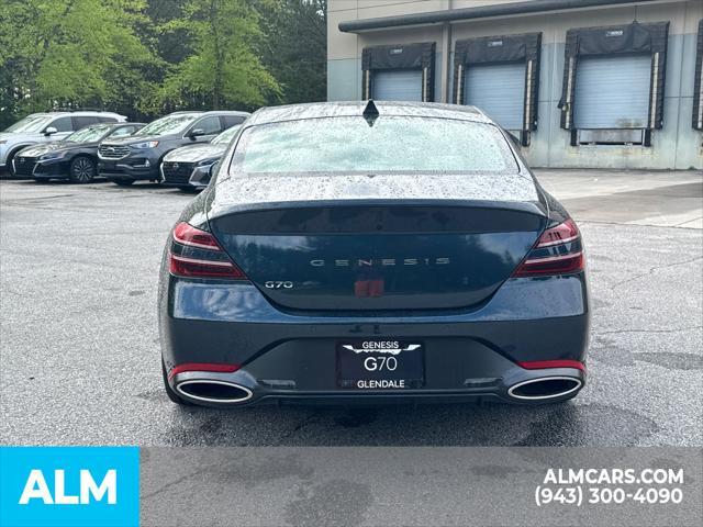 used 2025 Genesis G70 car, priced at $38,920