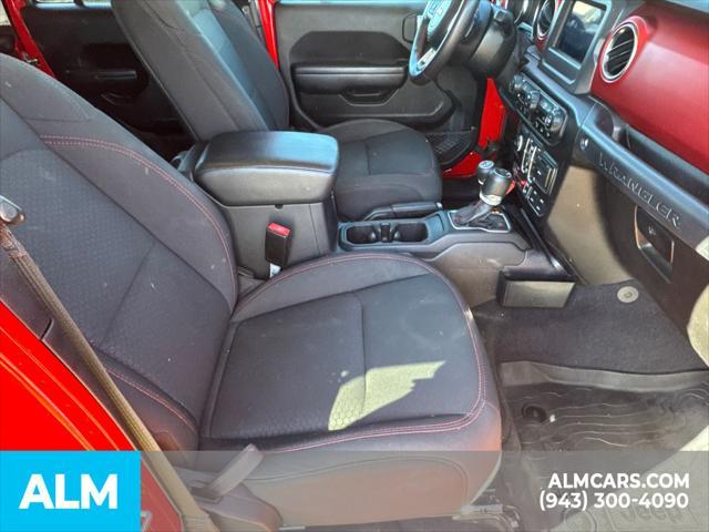 used 2021 Jeep Wrangler Unlimited car, priced at $38,920