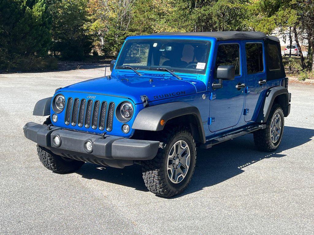 used 2015 Jeep Wrangler Unlimited car, priced at $23,420