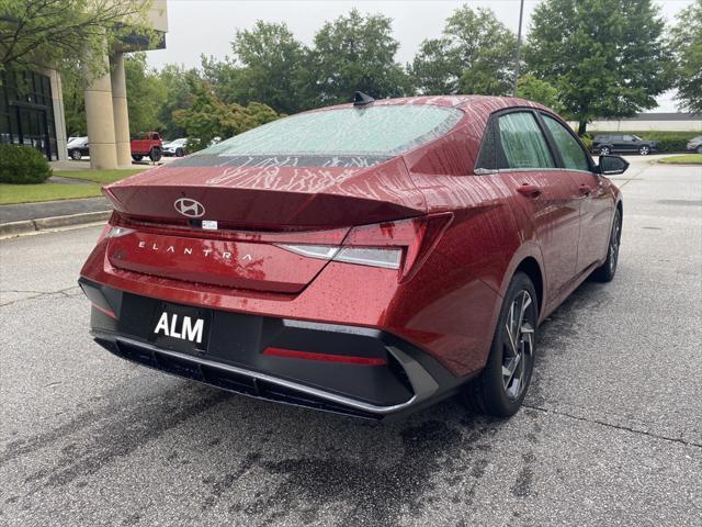 new 2024 Hyundai Elantra car, priced at $21,874