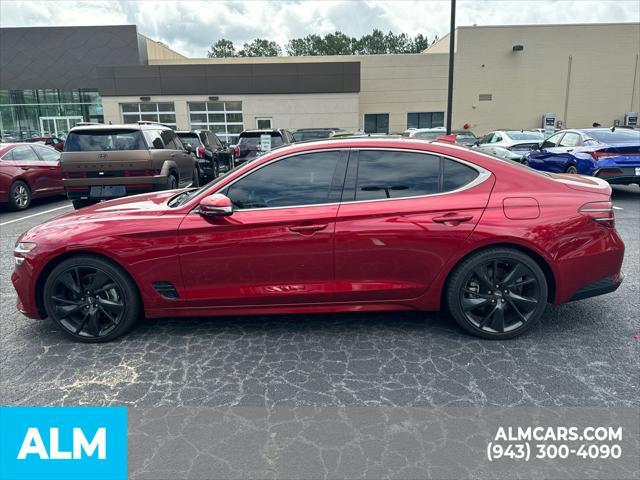 used 2023 Genesis G70 car, priced at $26,860