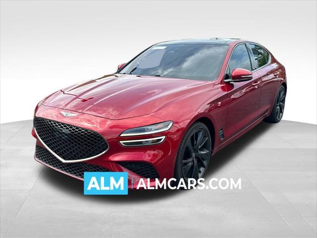 used 2023 Genesis G70 car, priced at $26,860