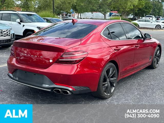 used 2023 Genesis G70 car, priced at $26,860