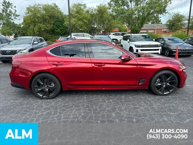 used 2023 Genesis G70 car, priced at $26,860