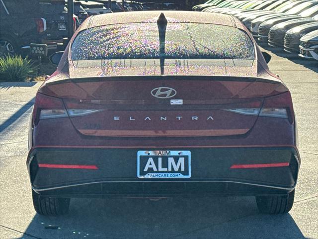 new 2025 Hyundai Elantra car, priced at $23,156