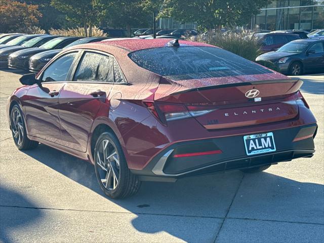 new 2025 Hyundai Elantra car, priced at $23,156