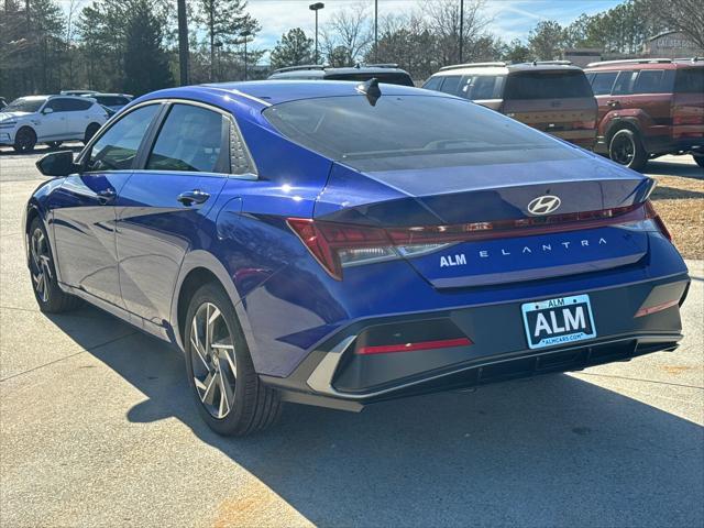 new 2025 Hyundai Elantra car, priced at $24,155