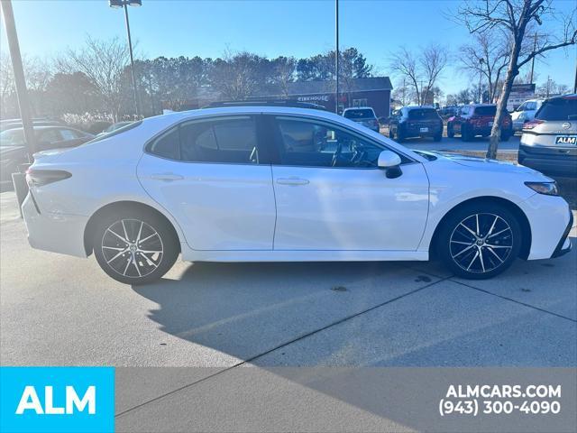 used 2021 Toyota Camry car, priced at $21,420