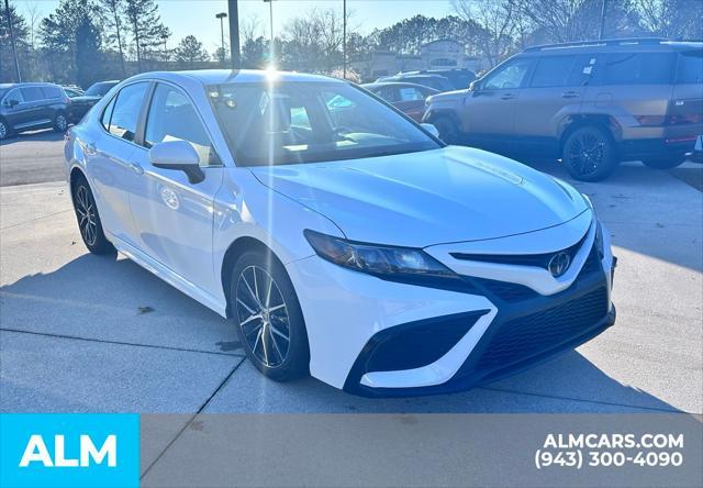 used 2021 Toyota Camry car, priced at $21,420