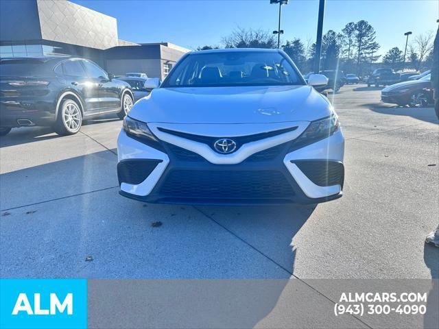 used 2021 Toyota Camry car, priced at $21,420