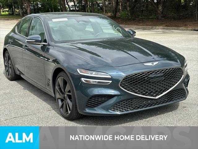 used 2022 Genesis G70 car, priced at $32,460