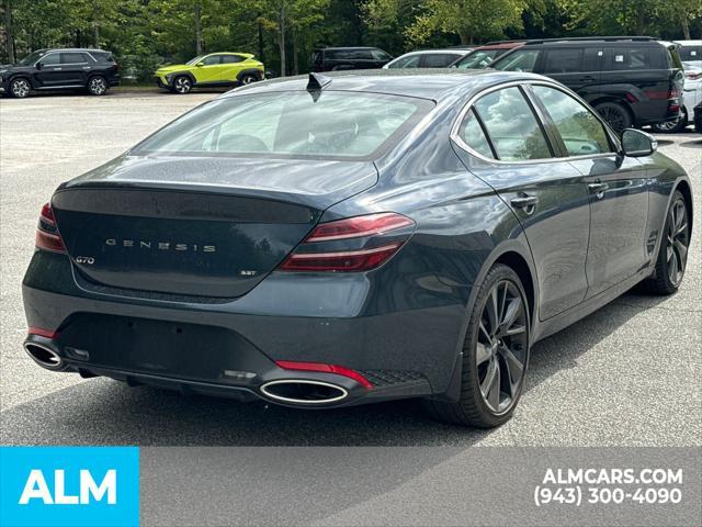 used 2022 Genesis G70 car, priced at $32,460