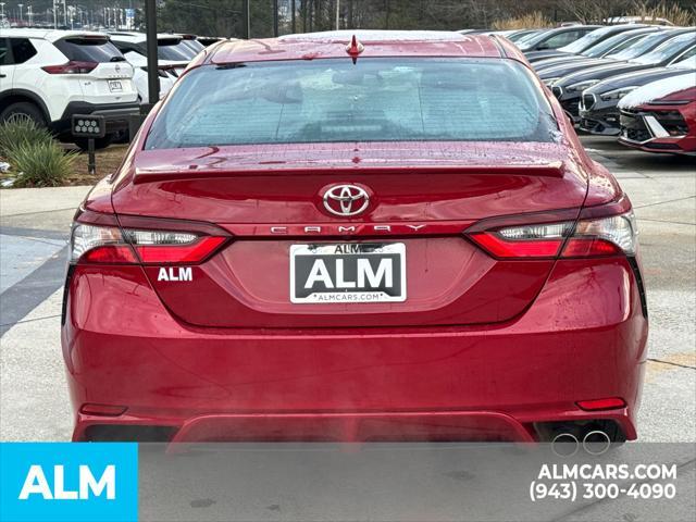 used 2021 Toyota Camry car, priced at $20,120