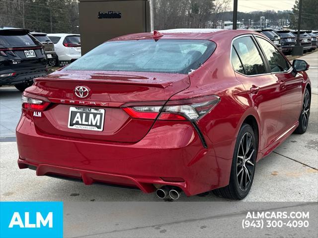 used 2021 Toyota Camry car, priced at $20,120