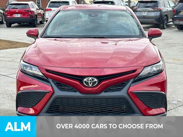 used 2021 Toyota Camry car, priced at $20,120