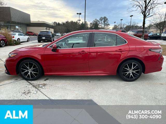 used 2021 Toyota Camry car, priced at $20,120