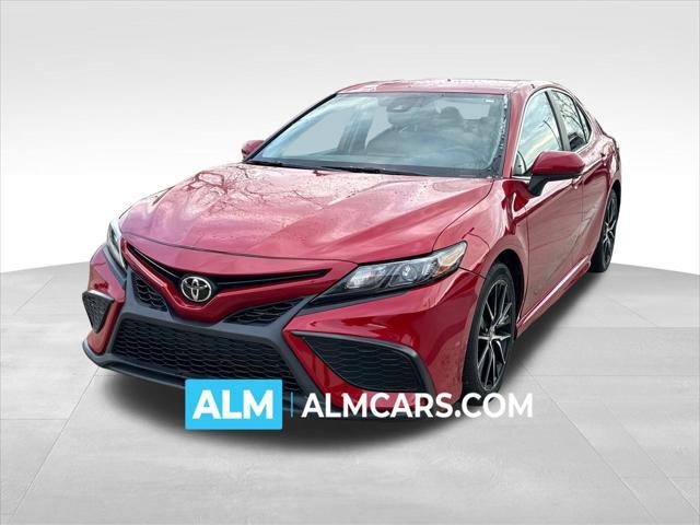 used 2021 Toyota Camry car, priced at $20,120