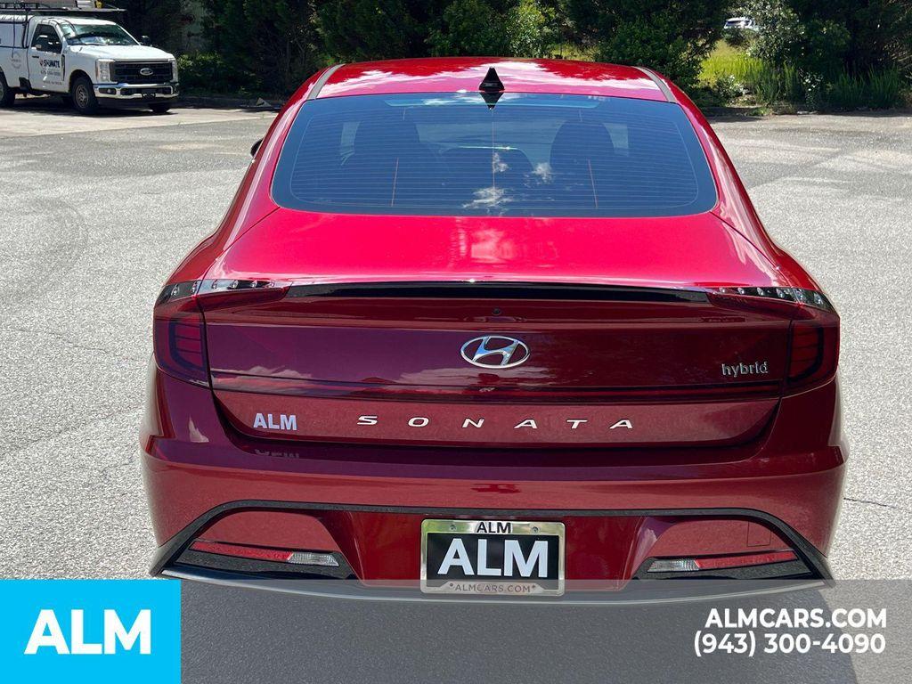 used 2023 Hyundai Sonata Hybrid car, priced at $20,860