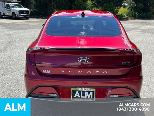used 2023 Hyundai Sonata Hybrid car, priced at $22,760