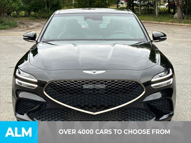 used 2023 Genesis G70 car, priced at $27,960