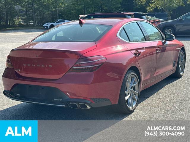 used 2022 Genesis G70 car, priced at $26,960