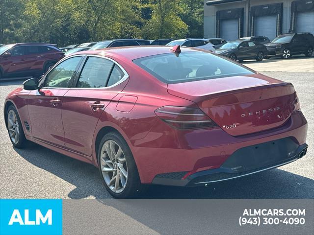 used 2022 Genesis G70 car, priced at $26,960