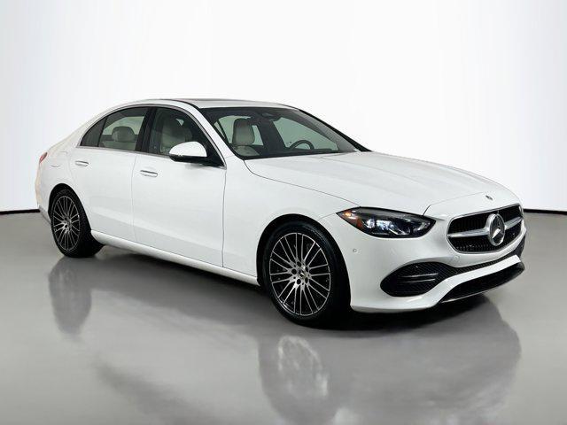 used 2022 Mercedes-Benz C-Class car, priced at $34,991