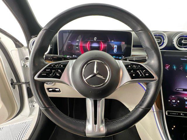 used 2022 Mercedes-Benz C-Class car, priced at $34,991